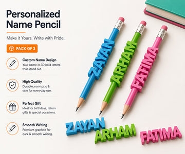 Personalized 3D Name Pencil ✏️