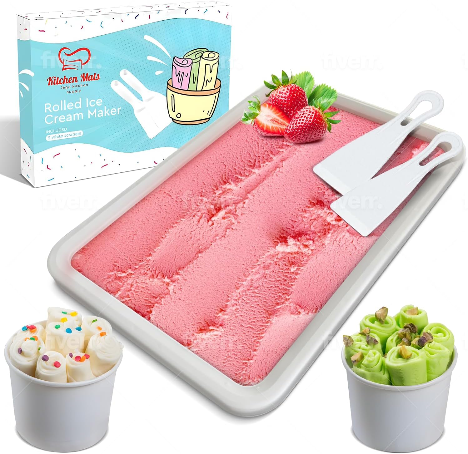 Mellow & Co. Ice Cream Tray